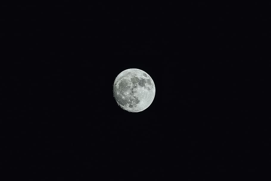 full moon, dark, space, astronomy, sky, night, circle, beauty in nature HD wallpaper