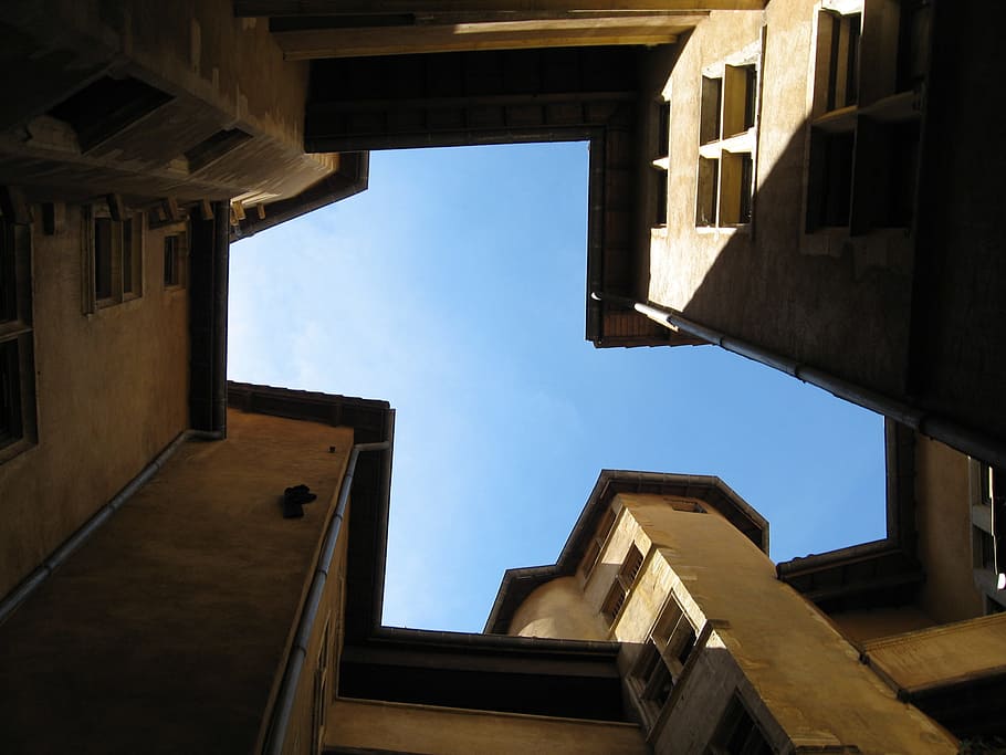 House, Sky, Blue, Architecture, built Structure, window, building Exterior HD wallpaper